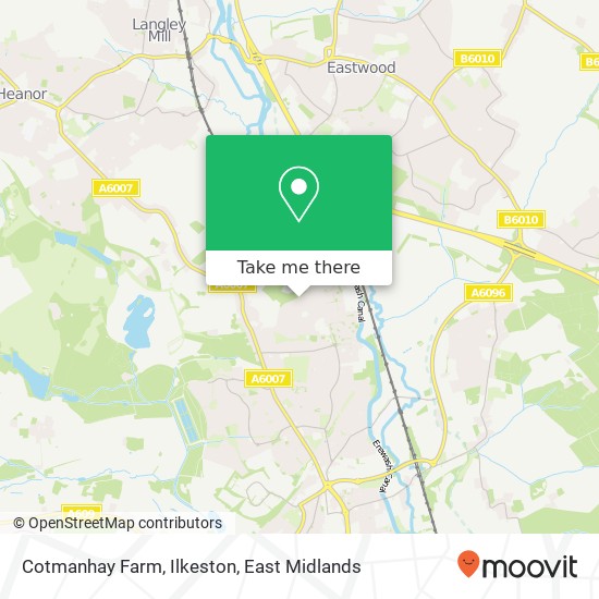 Cotmanhay Farm, Ilkeston map