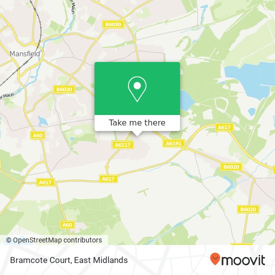 Bramcote Court map