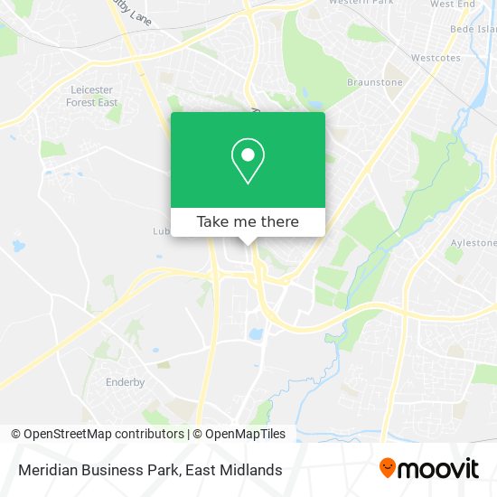 Meridian Business Park map