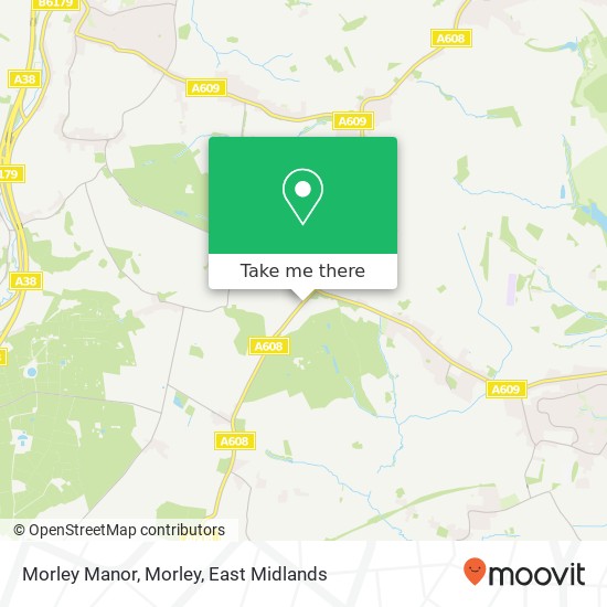 Morley Manor, Morley map