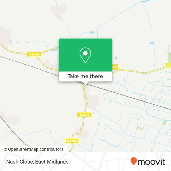Nash Close map