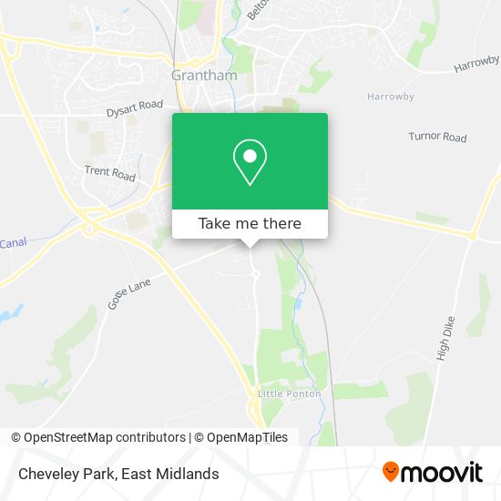 Cheveley Park map