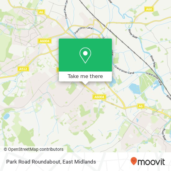 Park Road Roundabout map