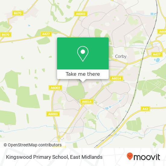 Kingswood Primary School map