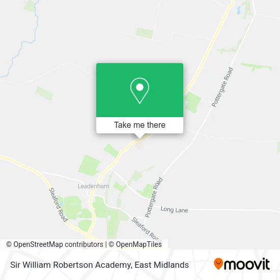 Sir William Robertson Academy map