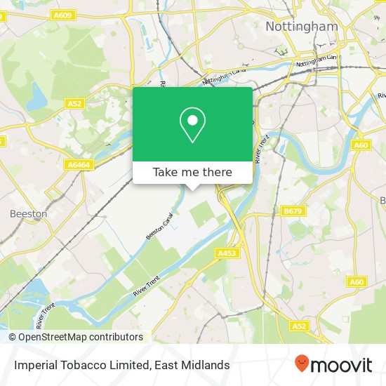 Imperial Tobacco Limited map