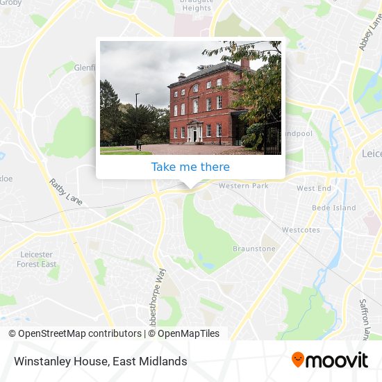 Winstanley House map