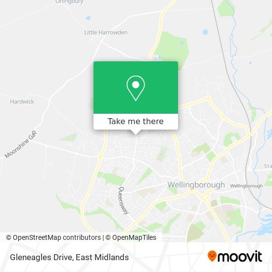 Gleneagles Drive map