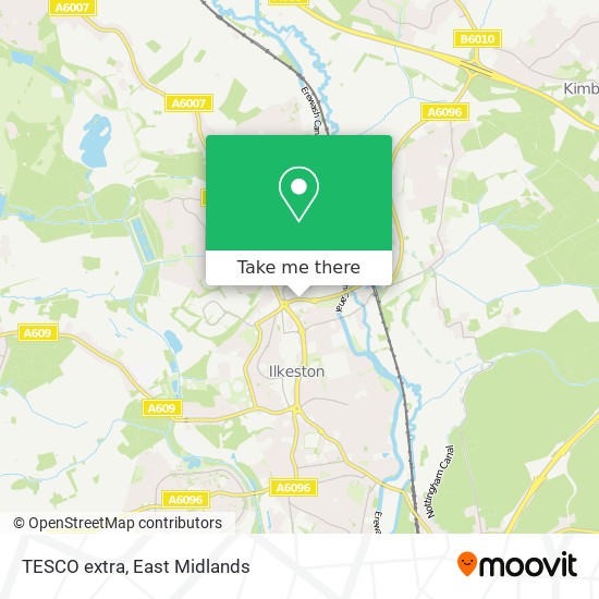 TESCO extra map