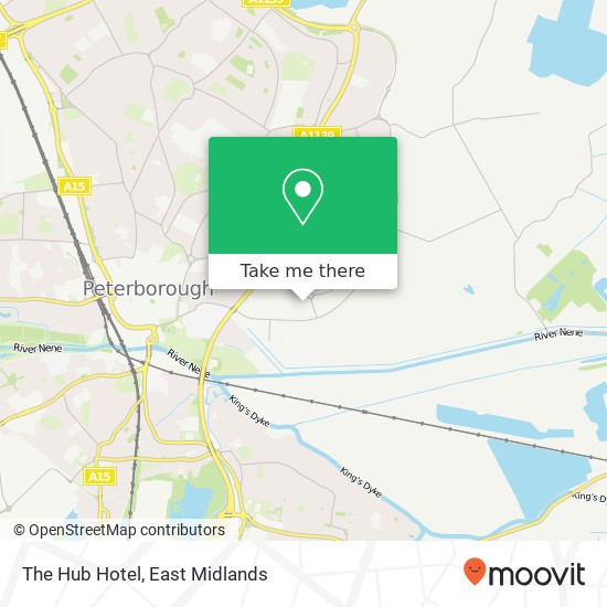 The Hub Hotel map