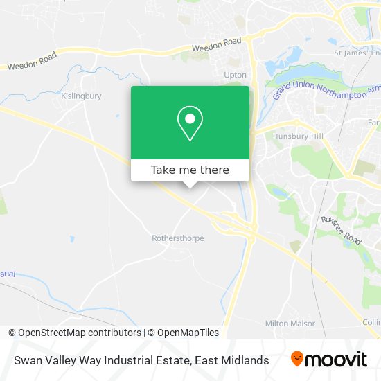 Swan Valley Way Industrial Estate map