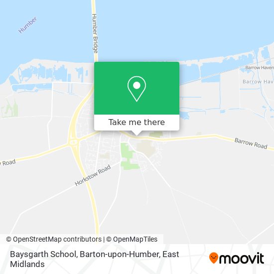 Baysgarth School, Barton-upon-Humber map