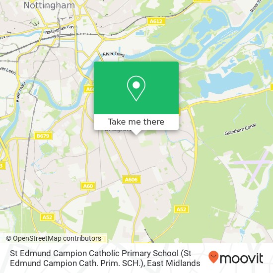 St Edmund Campion Catholic Primary School (St Edmund Campion Cath. Prim. SCH.) map