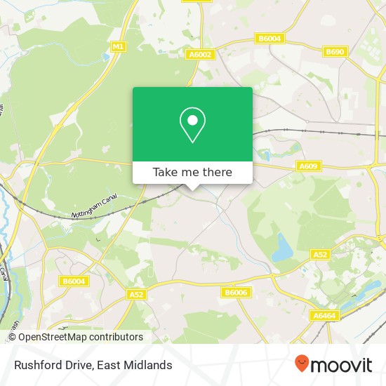 Rushford Drive map