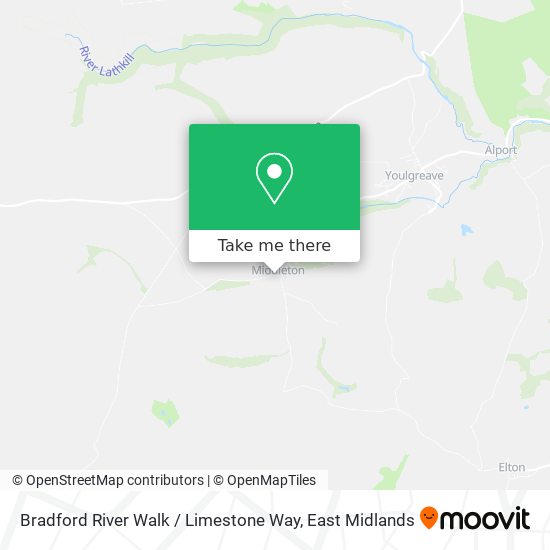 Bradford River Walk / Limestone Way map