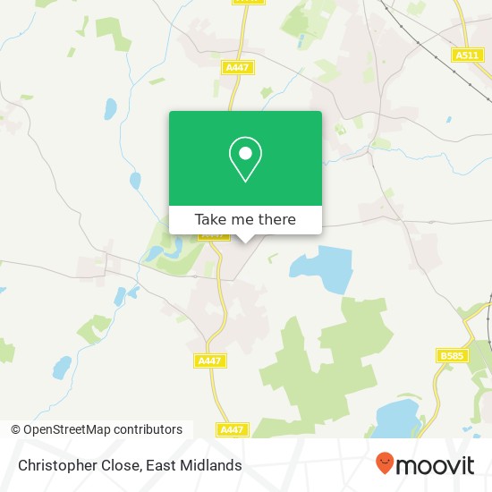 Christopher Close map