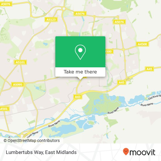Lumbertubs Way map