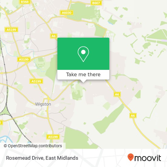 Rosemead Drive map