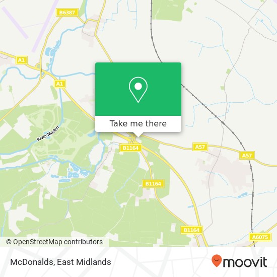 McDonalds map