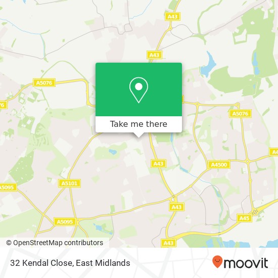 32 Kendal Close map