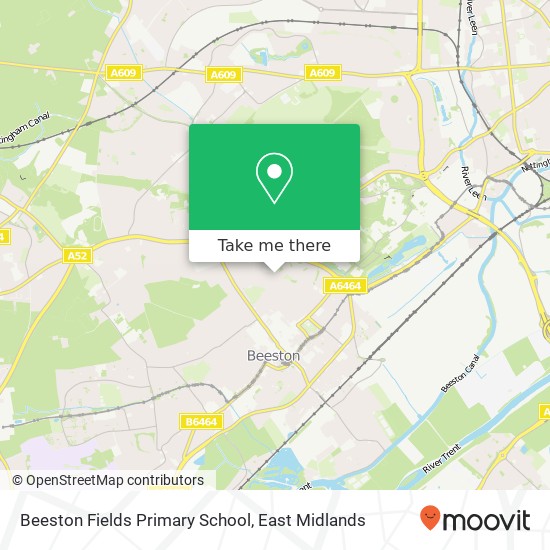 Beeston Fields Primary School map