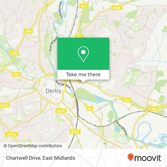 Chartwell Drive map