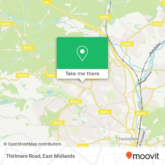 Thirlmere Road map