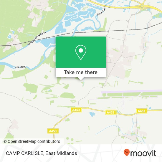 CAMP CARLISLE map