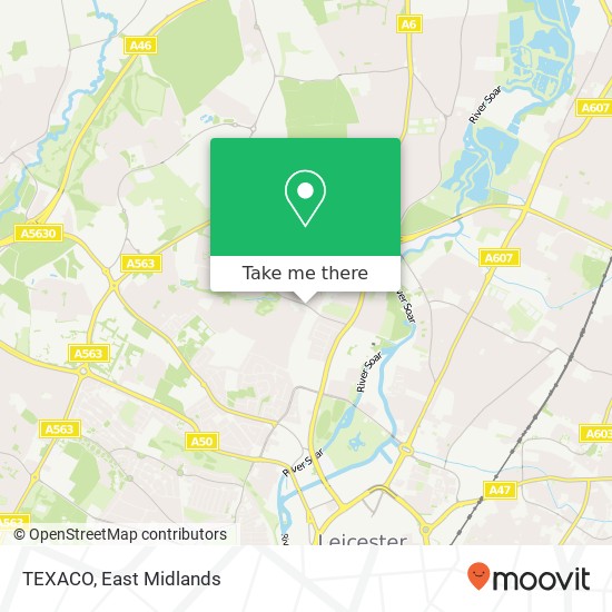 TEXACO map