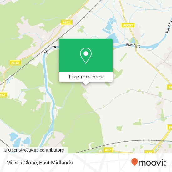 Millers Close map