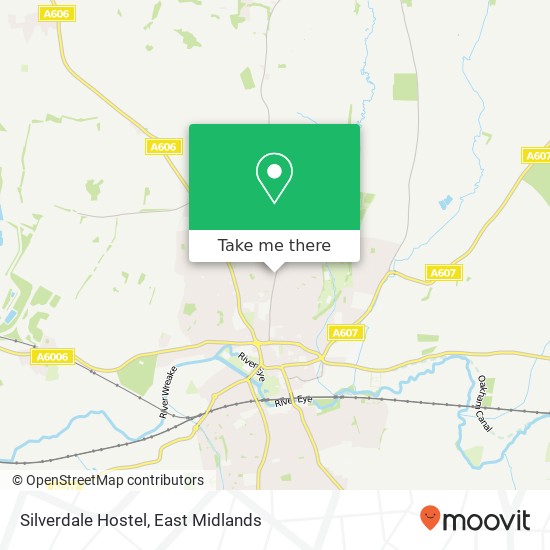 Silverdale Hostel map