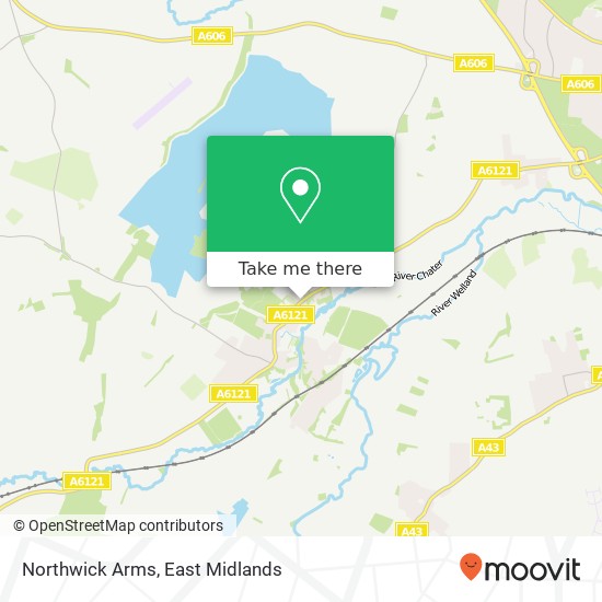 Northwick Arms map