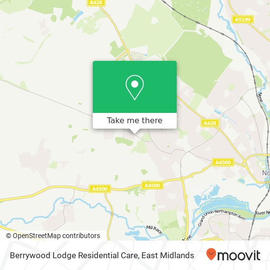 Berrywood Lodge Residential Care map