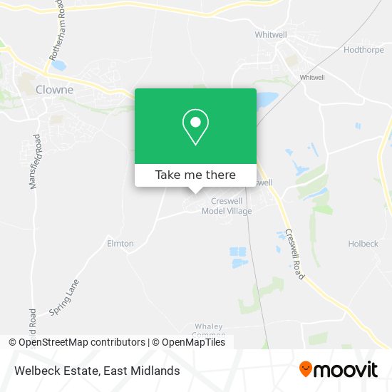 Welbeck Estate map