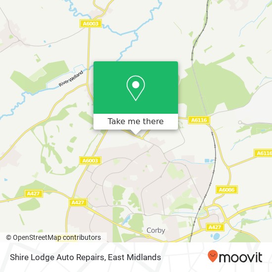 Shire Lodge Auto Repairs map