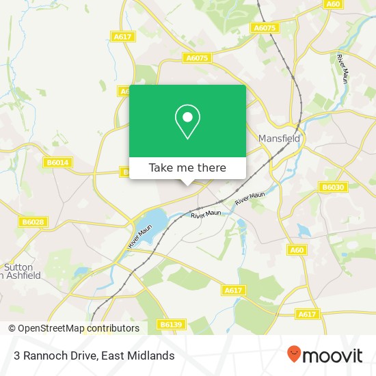 3 Rannoch Drive map