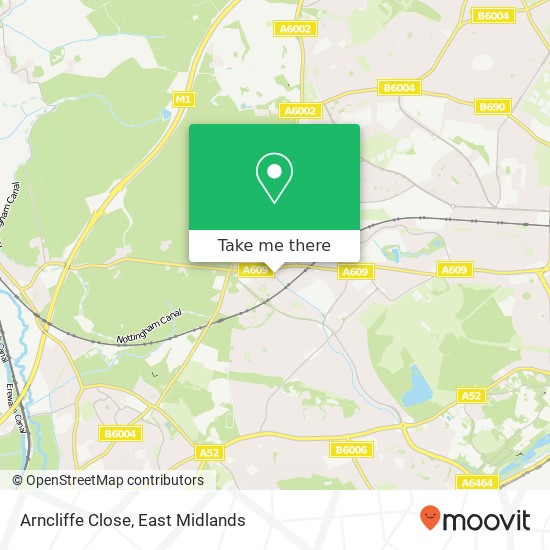 Arncliffe Close map