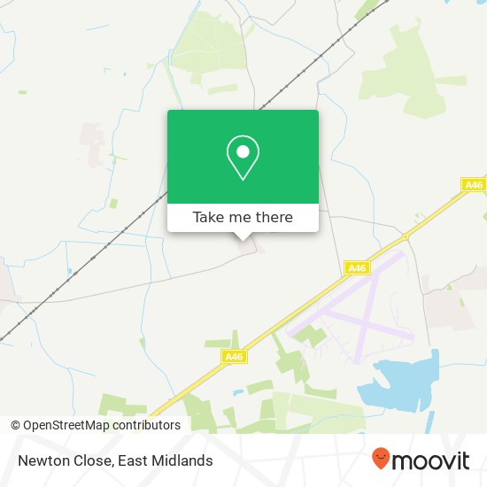 Newton Close map
