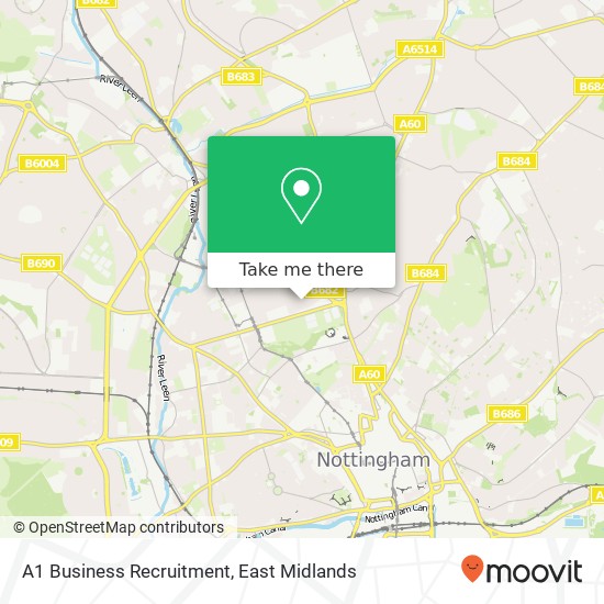 A1 Business Recruitment map