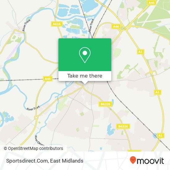 Sportsdirect.Com map