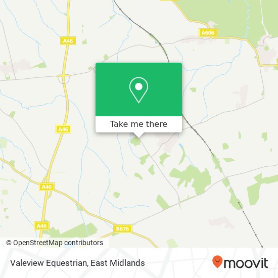 Valeview Equestrian map