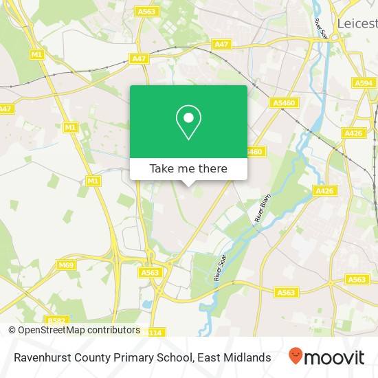 Ravenhurst County Primary School map