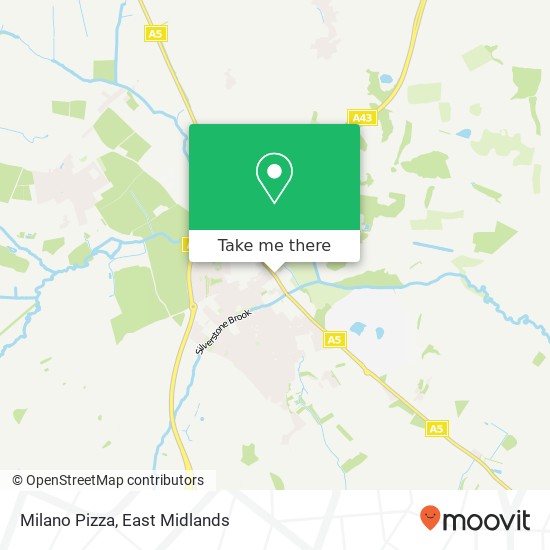 Milano Pizza, Watling Street West Towcester Towcester NN12 6 map