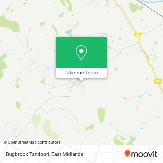 Bugbrook Tandoori, Northampton Road Litchborough Towcester NN12 8JB map