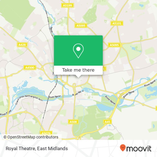 Royal Theatre map
