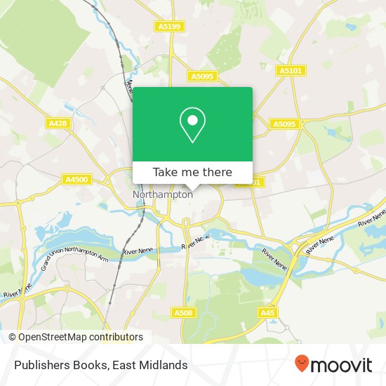 Publishers Books map