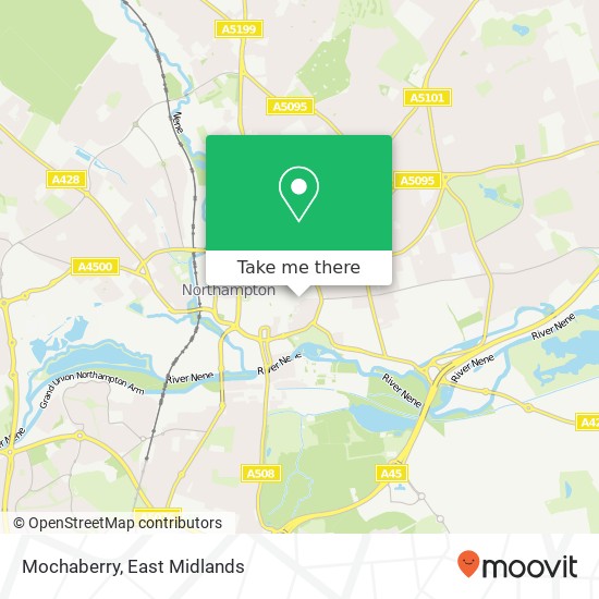 Mochaberry, 70 St Giles' Street Northampton Northampton NN1 1JF map