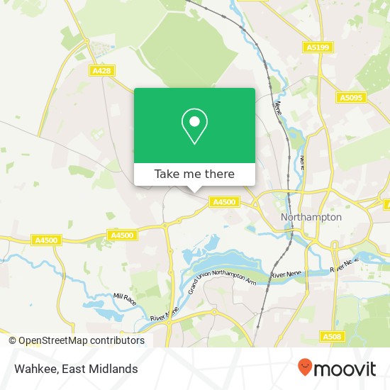 Wahkee, 92 Windsor Crescent Northampton Northampton NN5 5 map