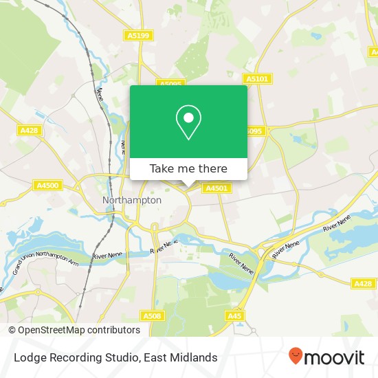 Lodge Recording Studio map