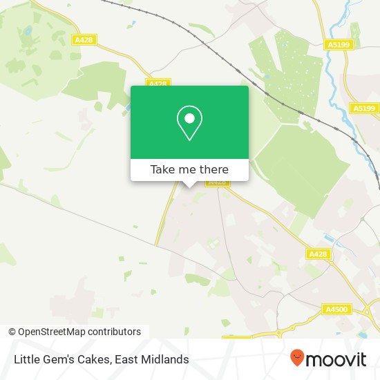 Little Gem's Cakes, 10 Loire Close New Duston Northampton NN5 6SE map
